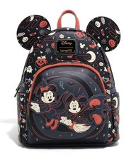 Disney Mickey and Minnie Halloween Ears Glow-in-the-Dark Loungefly