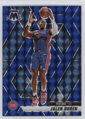 2024-25 Panini Mosaic Blue Mosaic Prizm 107/199 Jalen Duren #15 1tb7