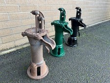 Water Pump Cast Iron Vintage Style Working water pump Blockley multi choice
