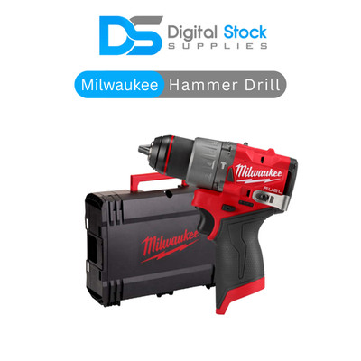 Milwaukee M12FPD2-0X 12V Fuel Sub Compact Kombi-Bohrschraubergehäuse mit Hartschalenkoffer