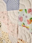 Handmade Patchwork Bow Tie Quilt And Pillow — photo 6