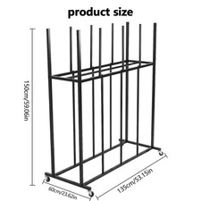 2-Tier Art Canvas Organizer with Wheels for Panels Paper Pad Artworks Frames