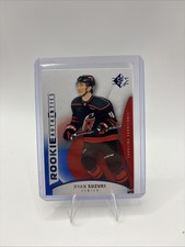 Ryan Suzuki Carolina Hurricanes 2025-26 SP Upper Deck Rookie Authentics Blue