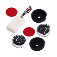 Reproductor de radio con control remoto inalámbrico para volante de coche ABS universal de 10 teclas