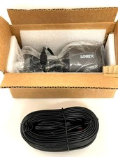 Lorex C881DAB 4K Ultra HD Active Deterrence Security Analog Bullet Camera, Bl...