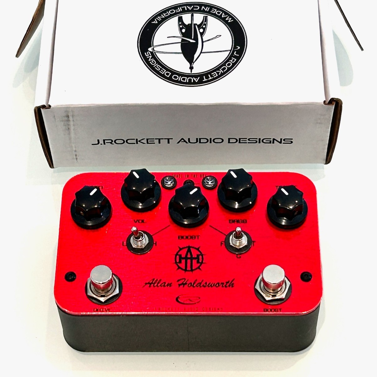 ギター J Rockett Allan Holdsworth J. Rockett Allan Holdsworth Overdrive Red, with original BOX ! | eBay