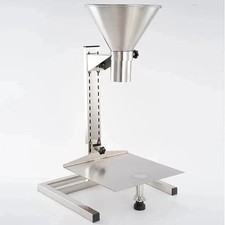 Tramoggia Alimentazione Acciaio Inox Con Supporto Riempimento Manuale Confezione Imbuto