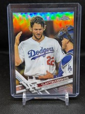 2017 Topps Chrome Clayton Kershaw #25 Image Variation Refractor No Hat SP