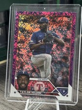 Topps 2023 Series 2 Taylor Hearn #354 Texas Rangers Purple Foil /799 Baseball