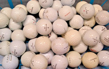 100 Maxfli MD Mixed 3A/4A White Recycled/Pre Owned Golf Balls 8 dozen 4 extra