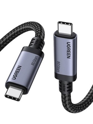 UGREEN USB4 Kabel, 80 Gbps USB C Datenkabel, 240W USB C Ladekabel, 8K, 1m