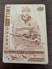 2024-25 Upper Deck Engrained Icons Carved in Time #CTSK Saku Koivu 