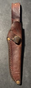 Vintage Knife Sheath - Leather