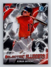 Roman Anthony 2026 Bowman Chrome Electric Sluggers ⚡️ Boston Red Sox 💎 #ES-16