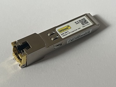 RJ45 SFP 10Gtek ASF-GE-T Transceiver 1000BaseT 1GBit/s Ethernet