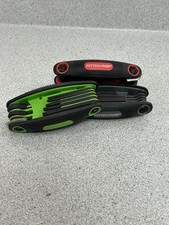 PITTSBURGH Star Folding Hex Key Set Of 3 - Standard, Metric, Torx