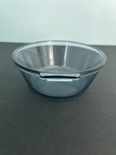 Vintage PYREX Flameware Blue Open Saucepan 6-FF 832-B No Handle Made In USA