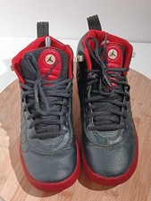 Nike Air Jumpman Jordan Shoes Pro GS Black White Red Size 6Y 907973-016