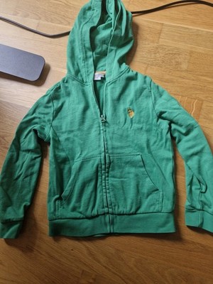 Kaputzenpullover/Hoodie mit Reißverschluss,  US Polo Assn., GRÖSSE 116