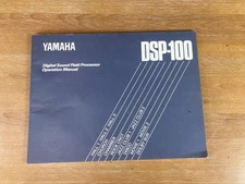 Yamaha DSP-A1000 Digital Sound Field Processing Amplifier Operation Manual
