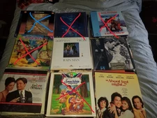 Laserdisc pick and choose lot laser disc video