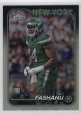 2024 Topps Chrome Rookies Refractor Olumuyiwa Fashanu Olu Fashanu #238 1b50