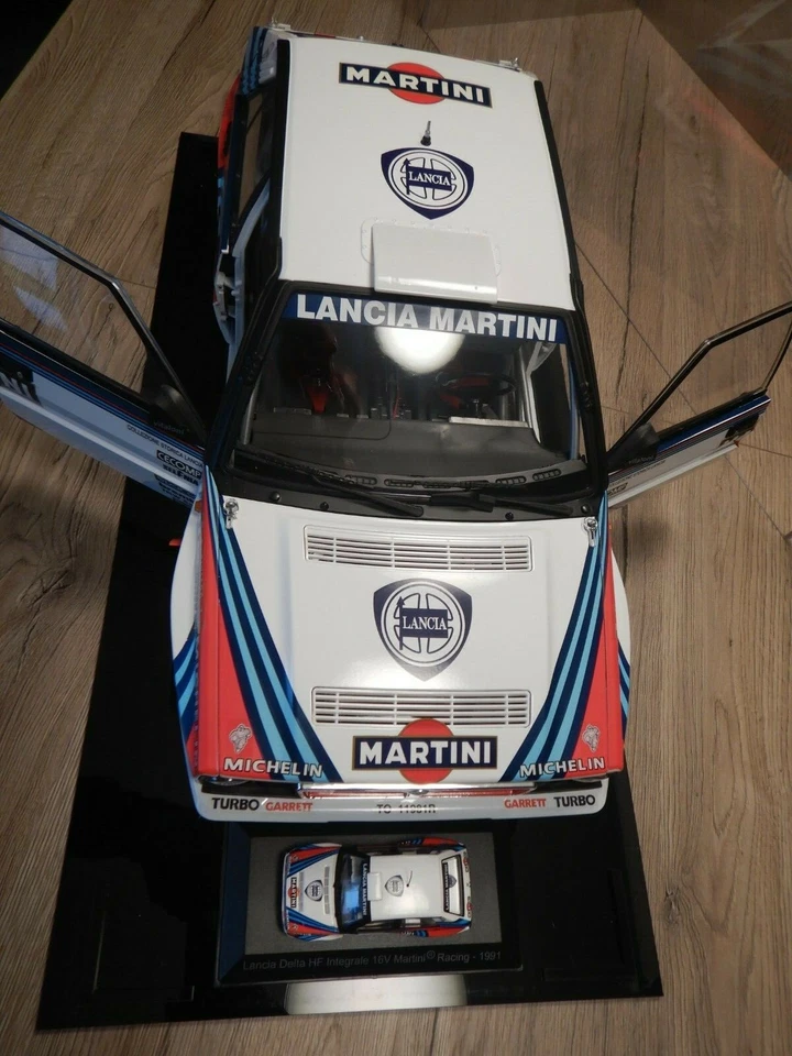 Hachette Lancia Delta HF Integrale 1:8 Martini Rancing 1991 - Immagine 4 di 4