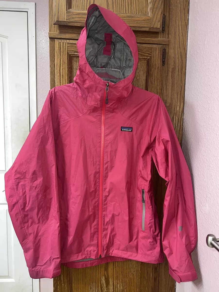 Patagonia Women's Cloud Ridge H2NO Jacket Bright Pink Medium Waterproof