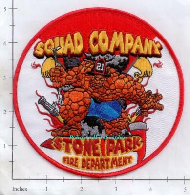 Illinois - Stone Park Squad 21 IL Fire Dept Patch | eBay