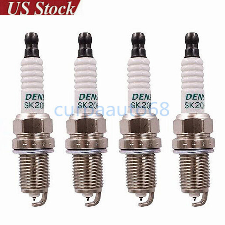 4 Pack DENSO For 90919-01210 SK20R11 3297 Spark Plugs Iridium Camry/Rav4 US