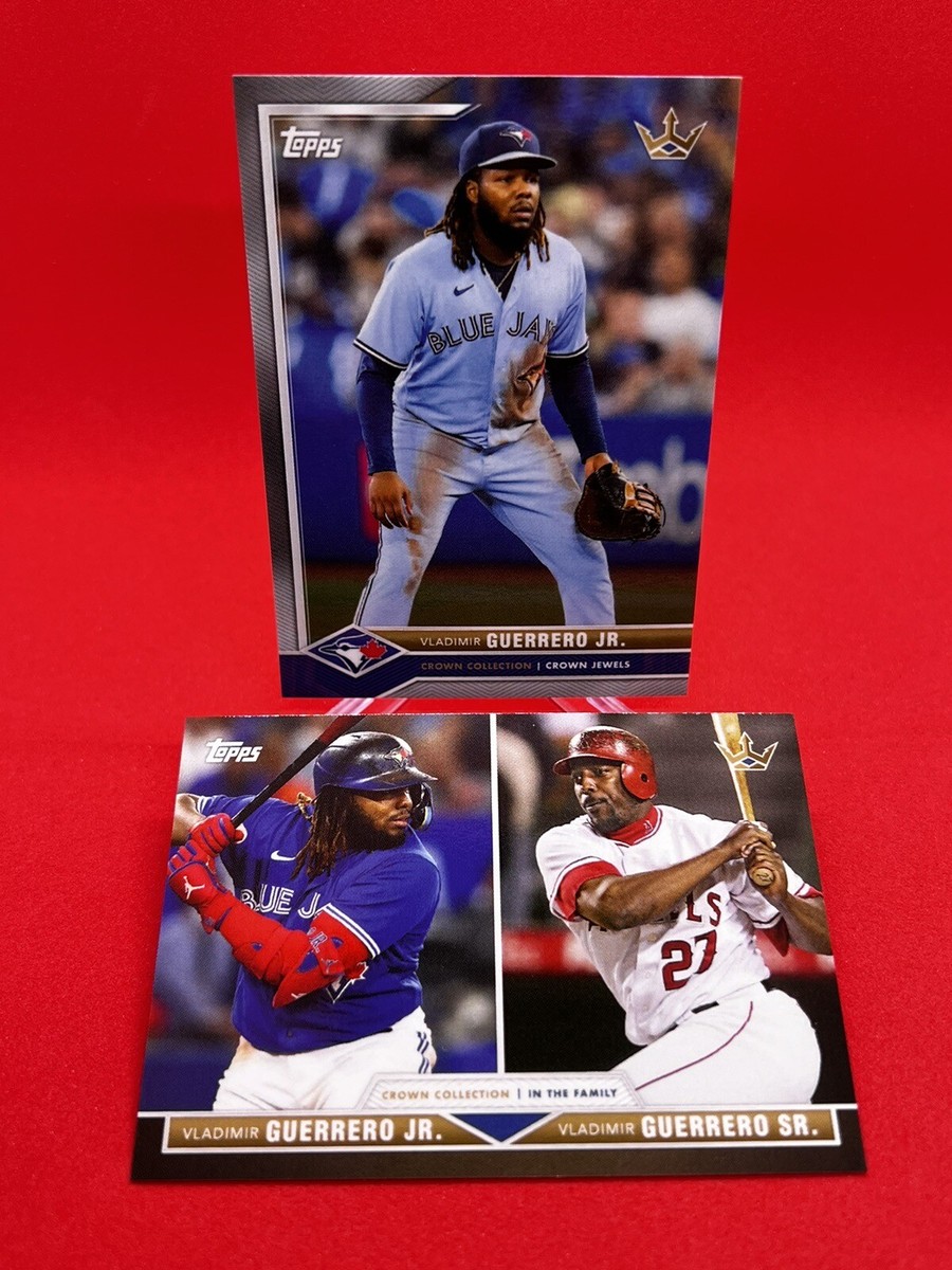 2022 Topps X Crown Collection VLADIMIR GUERRERO Jr. & Sr. #3