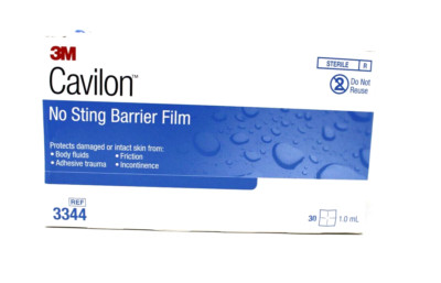3M 3344 Cavilon No Sting Barrier Film Wipes 1 ml - New Damaged 30/BX Exp. 8/27