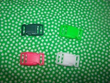 Wet Nose Designs Mini Shamrocks Dog Collar on Green St Patricks Day COLOR Buckle