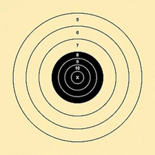 Official MR NRA 500 YD High Power Rifle Target [64" x 72"] w/ MR-C Repair Center
