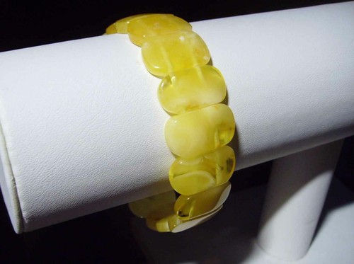 Natural Baltic Amber Bracelet Amber stone Bracelet gemstone bracelet - Picture 7 of 9