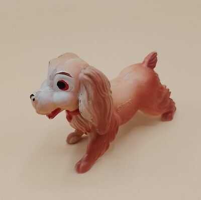 Susi von Walt Disney Susi & Strolch aus den 1960er Jahren WDP Hartplastikfigur