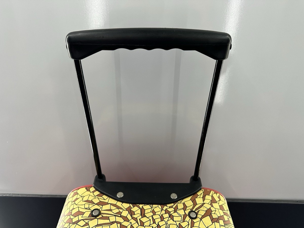 Vintage McDonald's Suitcase Kids Travel Case French Fries Luggage