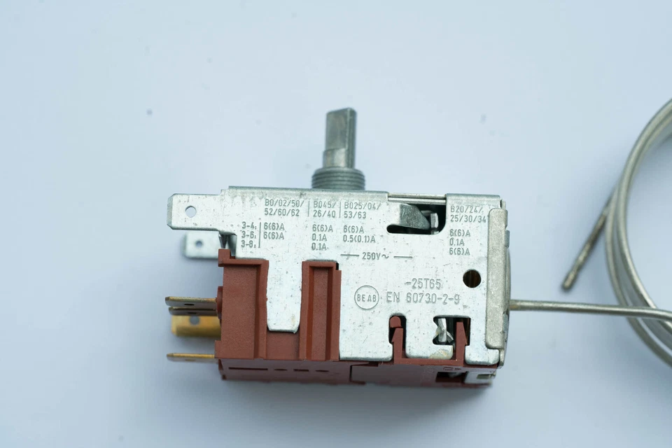 Danfoss 25T65 THERMOSTAT EN60730-2-9 077В3202 Freezer, 00168896, 00188782 - Image 2 of 4