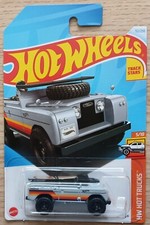 HOT WHEELS 2021 LAND ROVER SERIES II, GREY, LONG CARD.