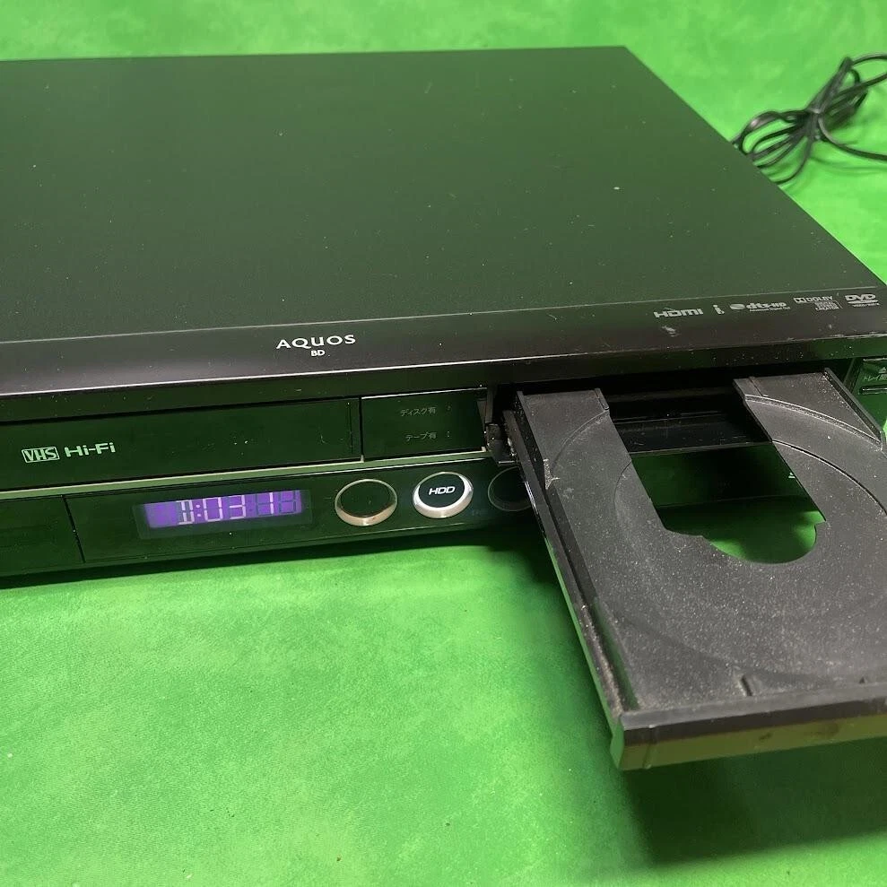 Sharp BD-HDV22 Blu-Ray Player AQUOS Black Very Good