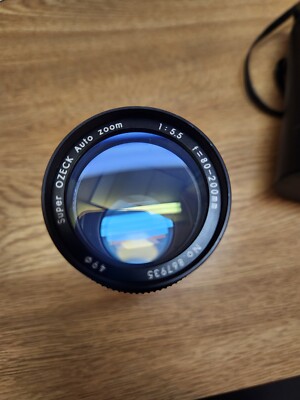 Super Ozeck Auto Zoom MC 1:5.5 f=80-200mm Camera Lens Used Condition.