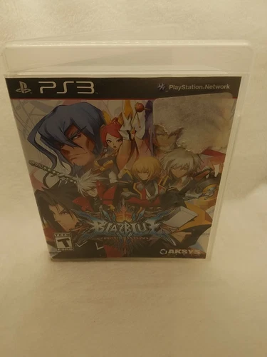 BlazBlue: Chrono Phantasma (Sony PlayStation 3, 2014) Complete