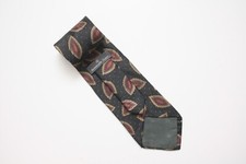 Ermenegildo Zegna Abstract Silk Tie Made In Italy