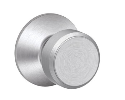 Schlage F10 BWE Bowery Door Knob, Hall & Closet Passage Lock