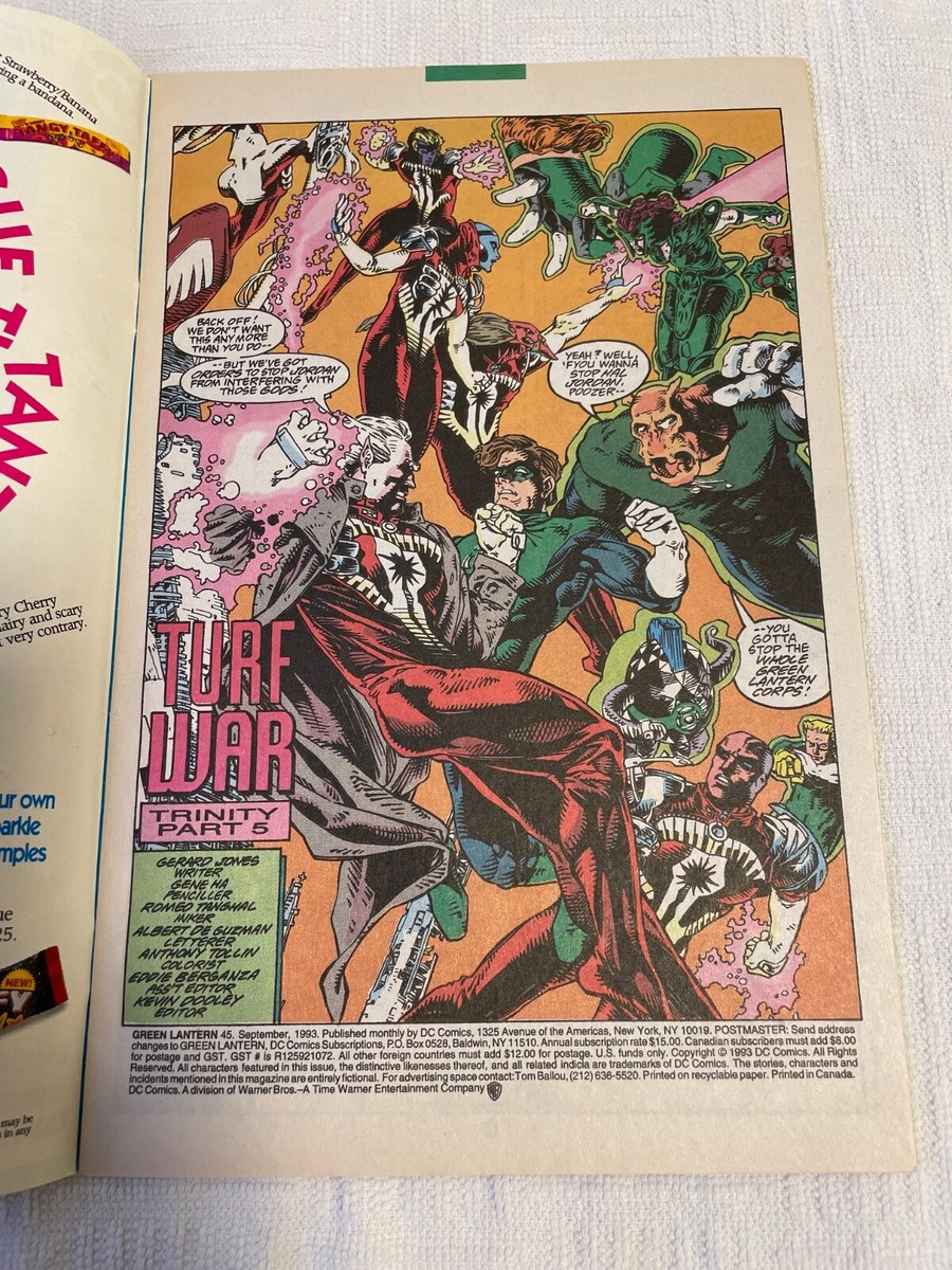 1993 Green Lantern #45 (September) | eBay