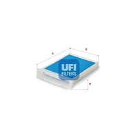 UFI 34.265.00 Innenraumfilter Pollenfilter FüR Peugeot Toyota CitroËN