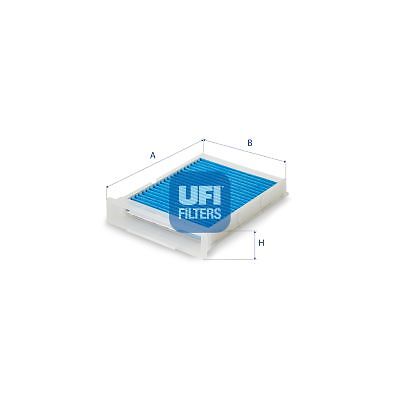 UFI 34.265.00 Innenraumfilter Pollenfilter FüR Peugeot Toyota CitroËN-image