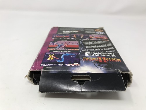 Mortal Kombat II 2 - Sega Game Gear - Box + Tray & Manual Only - NO GAME - Picture 7 of 8