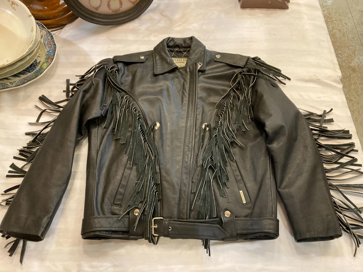 Nickelson top leather jacket
