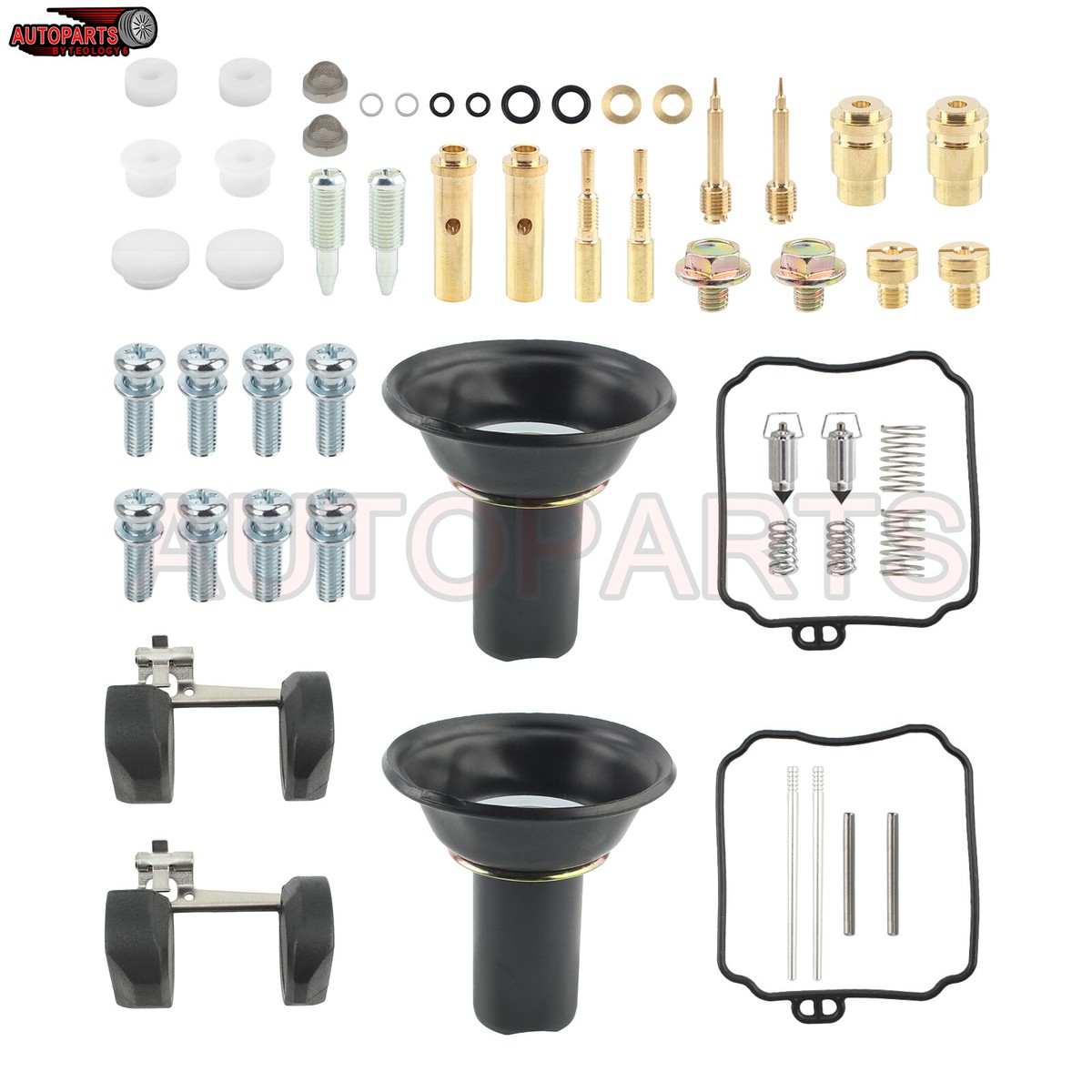 Carburetor Repair Kit For Yamaha XVS650 V-Star (1998-2015) | Includes Float & Diaphragm